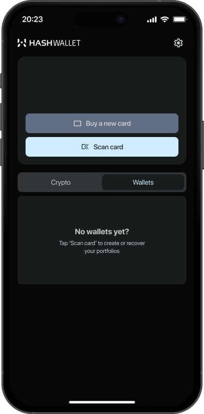 no wallets yet screen.png